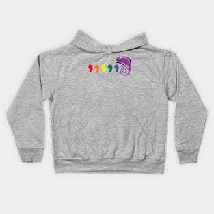 Karma Chameleon Flag Colors by Tai's Tees Kids Hoodie